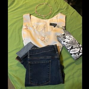 Tina Hagen embroidered top